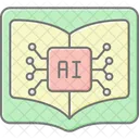 Ai In Education Lineal Color Icon Icon