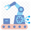 Ai In Manufacturing  Icon