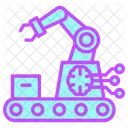 Ai In Manufacturing  Icon