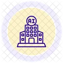 Ai in smart city  Icon