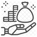 Ai Income Money Money Bag Icon