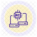 Ai infrastructure  Icon