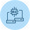 Ai infrastructure  Icon