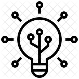 Ai Innovation Icon - Download in Line Style