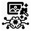 Image Inpainting Ai Inpainting Dimage Reparation Dimage Ai Icône