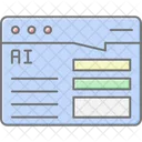 Ai Interface Lineal Color Icon Icon