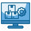 Inventory Warehouse Parcel Icon