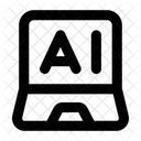 Ai Laptop  Icon
