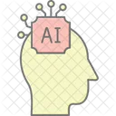 Ai Learning Lineal Color Icon Icon