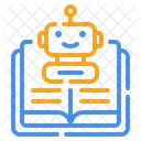 Robot Education Learning Icon