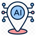 Ai location  Icon