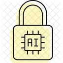 Ai Lock Color Shadow Thinline Icon Icon