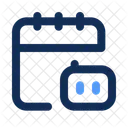 Ai Meeting Assistant Virtual Meeting Helper Smart Scheduler Icon