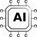 Ai microchip  Icon