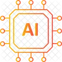 Microchip Ai Processor Electronic Device Icon