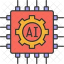 Ai Microchip Ai Processor Processor Chip Icon