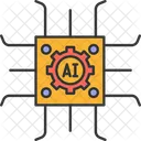 Ai Microchip Ai Processor Processor Chip Icon