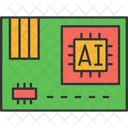 Ai Microchip Ai Processor Processor Chip Icon