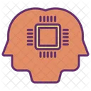 Ihead Chip Ai Mind Chip Artificial Intelligence Chip Icon