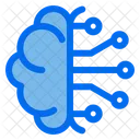 Ai Mind Brain Connection Icon