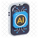 Ai Mobile Ai Device Artificial Intelligence Icon