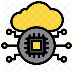 Nube de ai  Icono