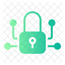 Ai Padlock Artificial Intelligence Lock Security Icon