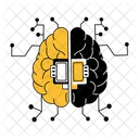 Pensamento De IA Mente Cerebro Ícone