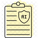 Ai Policies Color Shadow Thinline Icon Icon