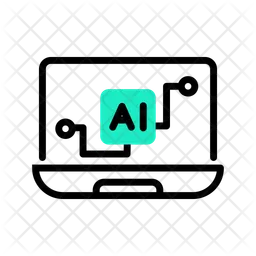 AI搭載コンピューター  アイコン