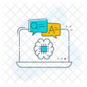 Respuesta A Preguntas Con Inteligencia Artificial Control De Calidad Automatizado Respuesta Inteligente Icono