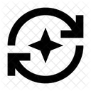 Arrow Sync Automated Icon