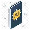 Ai Processor Microprocessor Microchip Icon