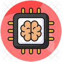Ai Processor Microchip Icon