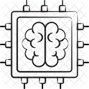 Artificial Intelligence Processor Ai Icon