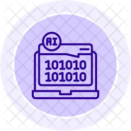 Ai programming code  Icon