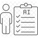 Responsabilité de l'IA  Icône