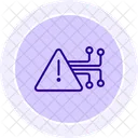 Ai Risk Color Circle Icon Icon