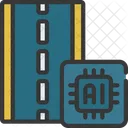 Ai Road Automatic Road Icon