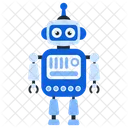 Robot Ai Hombre Bionico Humanoide Icono
