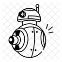 Ai Robot Bot Surveillance Icon