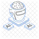 Ai Robot  Icon