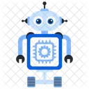 Ai Robot Process  Icon