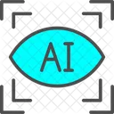 Ai Artificial Eye Icon