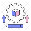 Ai Scenario Simulation Scenario Modeling Icon