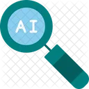 Ai Search Analysis Ai Icon