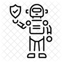 Ai Security Protection Cybersecurity Icon