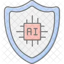 Ai Security Lineal Color Icon Icon