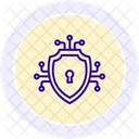 Ai Security Color Circle Icon Icon