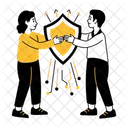 Ai Security Cybersecurity Protection Icon